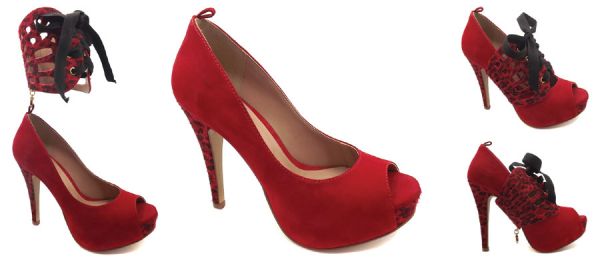 SAPATO PEEP TOE / 3 em 1 - Referência: 21524C